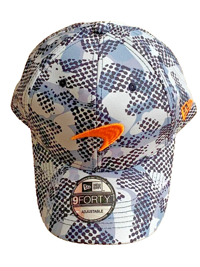 McLaren F1 Racing 2 Grays/Black Ovals Baseball Cap. Factory 2nd.