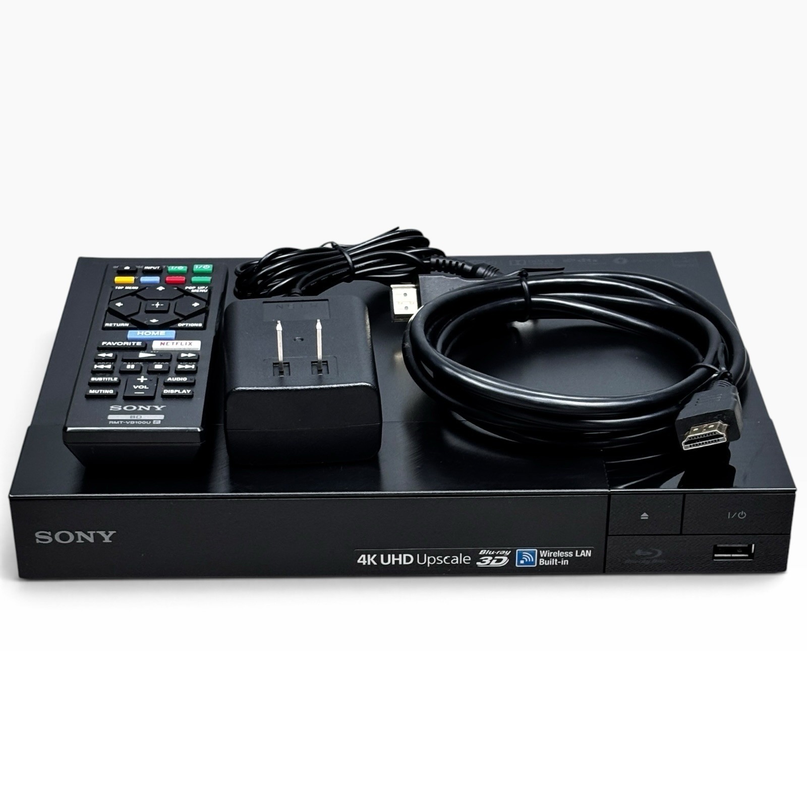 Sony BDP-S6500 4K Upscaling 3D Wi-Fi Blu-ray / DVD Player Bundle