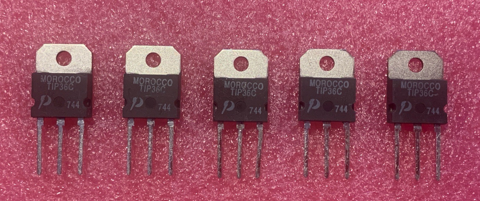 US Stock 5pcs TIP36C SOT-93 PNP 25A 100V Power Transistor Power Innovation