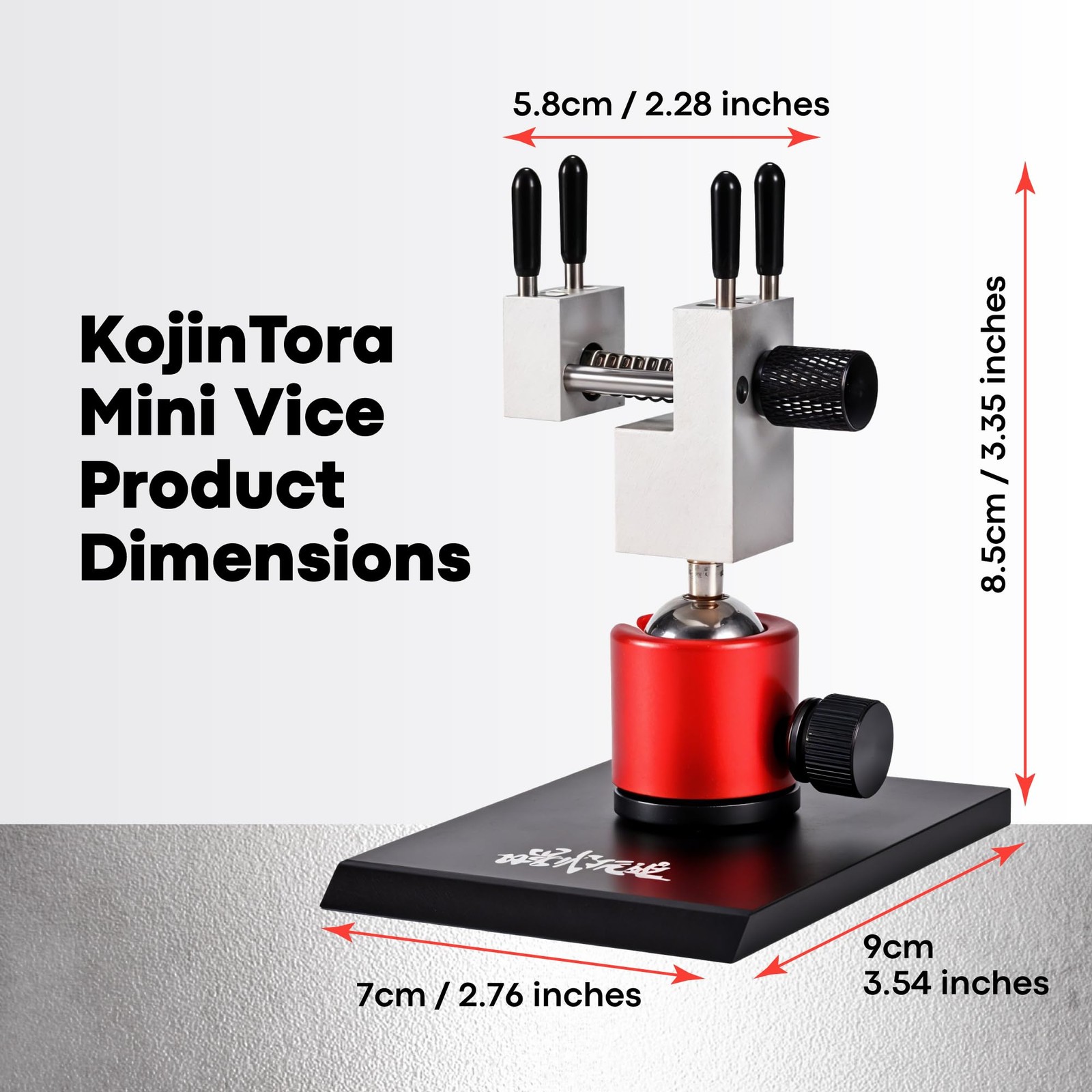 Kojintora Mini Vise Table Top - Vice For - Alloy 360