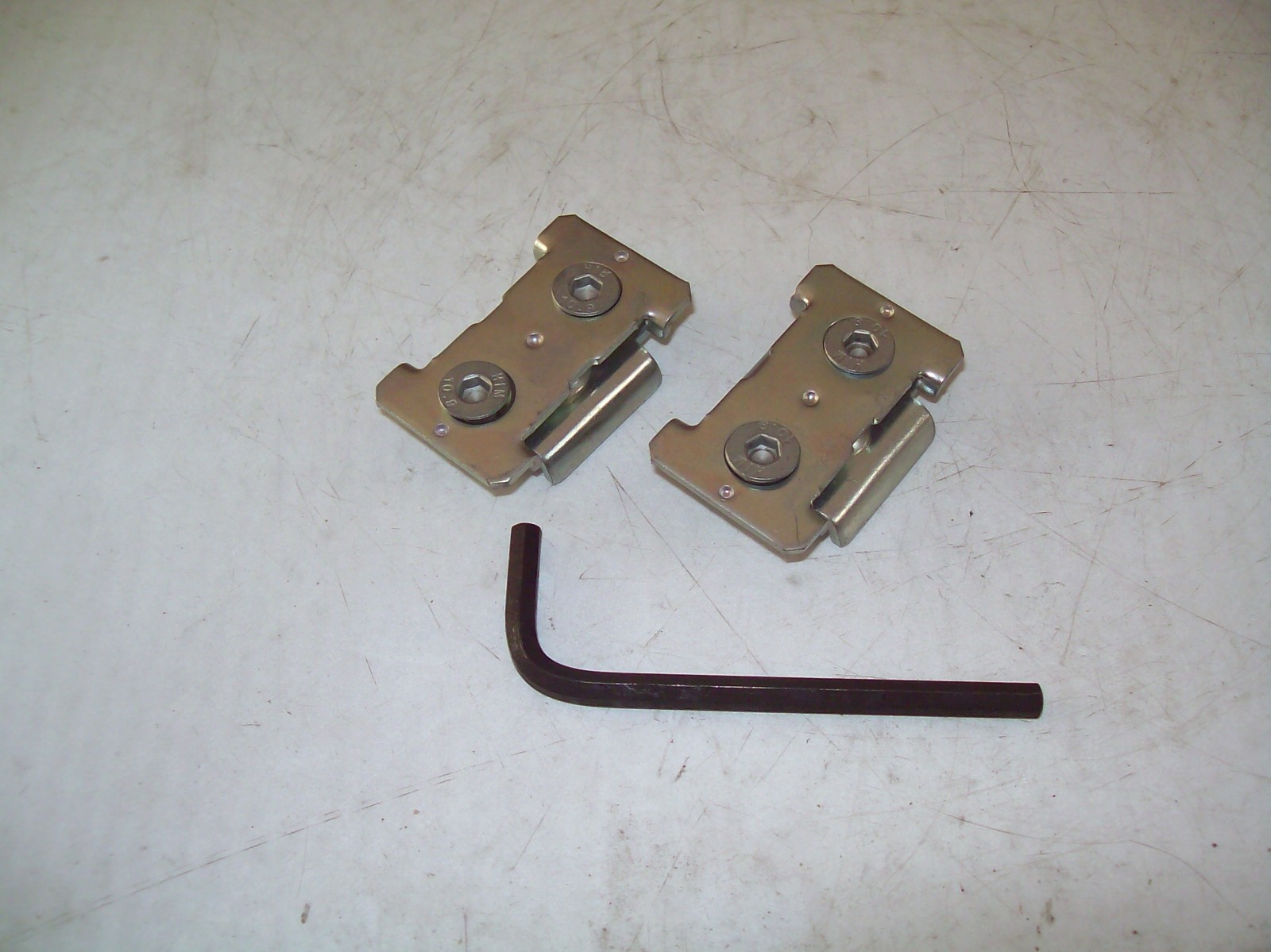 Hormann Garage Door Opener Travel Rail FIXED STOPS & ALLEN KEY WRENCH New