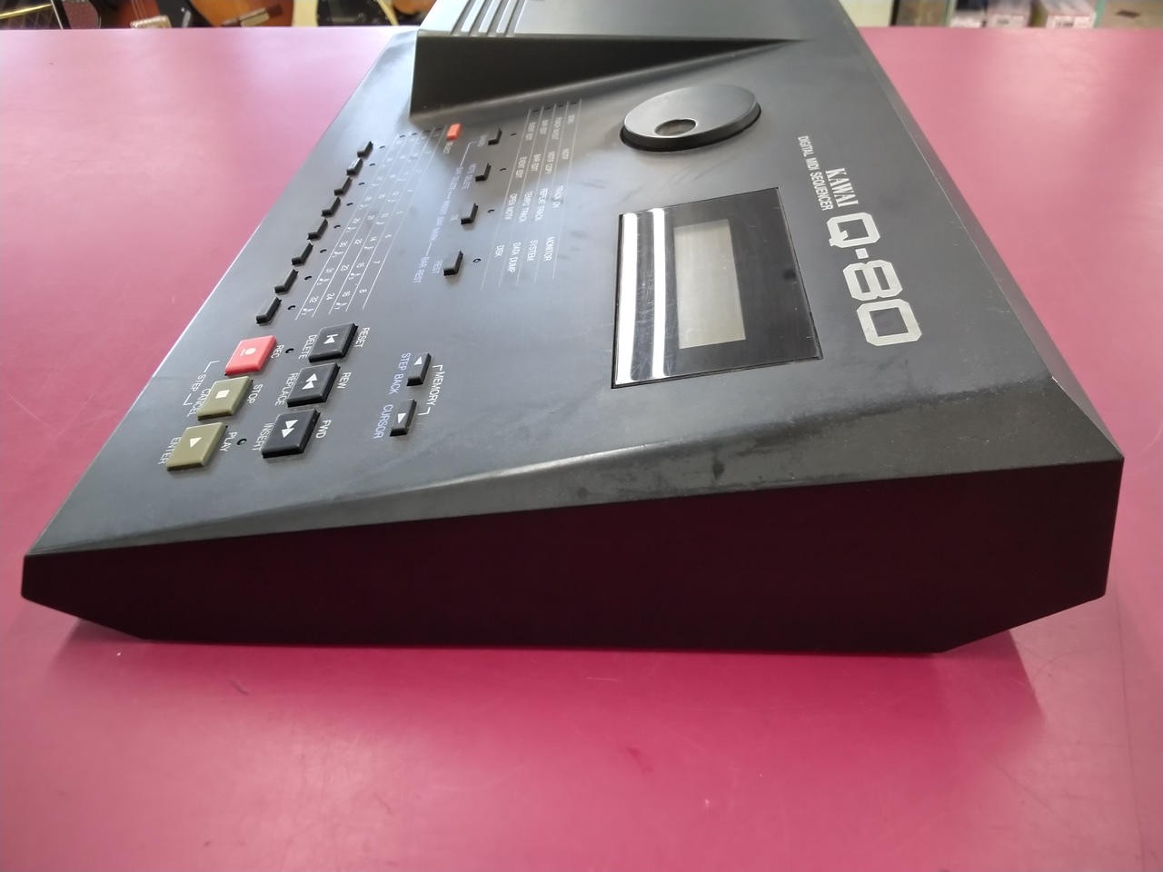 Junk KAWAI Q-80 Digital Midi Sequencer Floppy Sequencer Emulator Drive