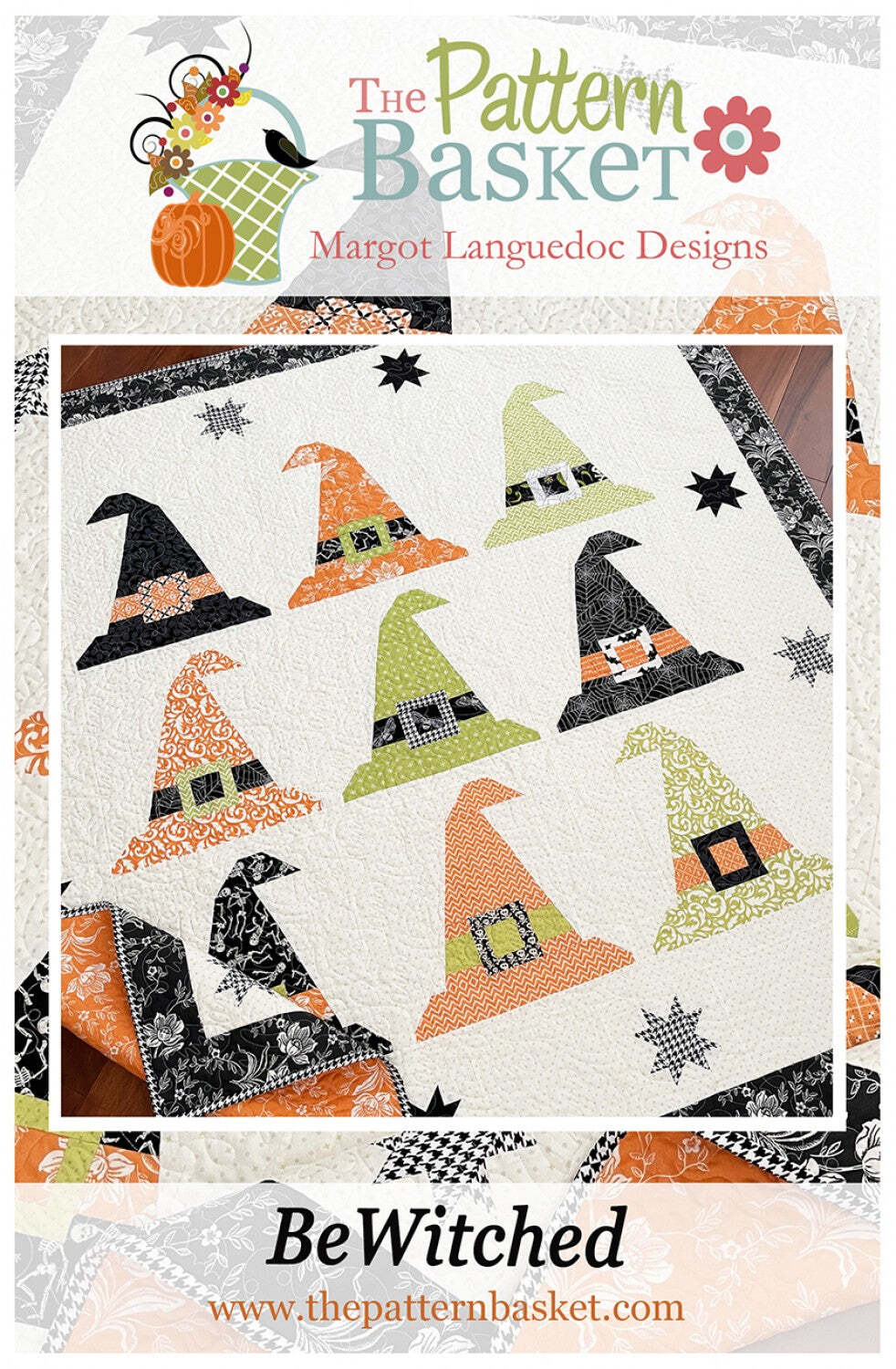 Bewitched Quilt Pattern by Margot Languedoc for The Pattern Basket