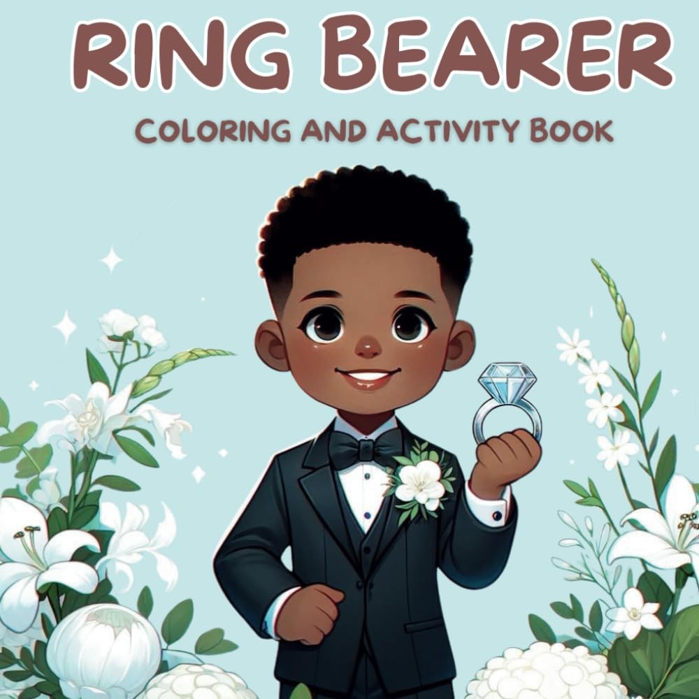 Ring Bearer Coloring and Activity Book: The Perfect Gift for a Ring Bearer with
