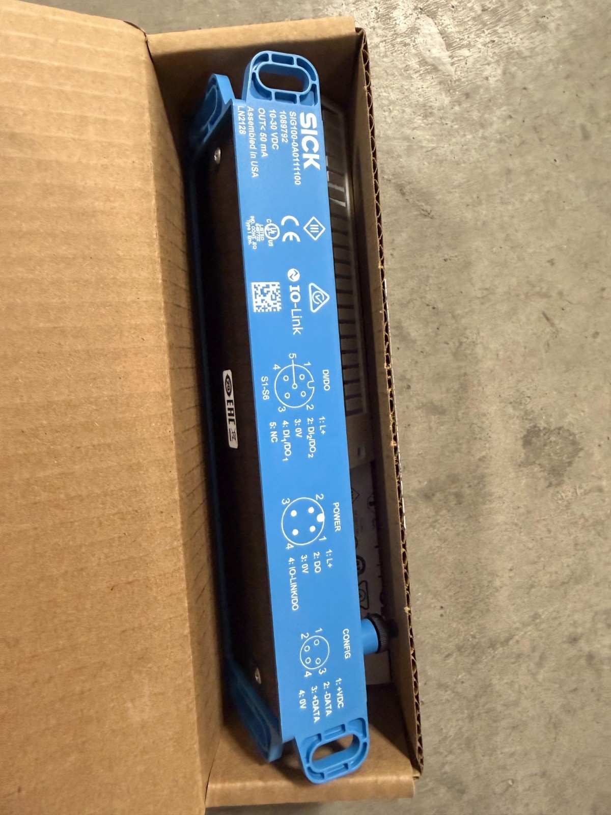 SICK: SENSOR INTEGRATION GATEWAY 100 (OMC); 1089792 SIG100-0A0111100
