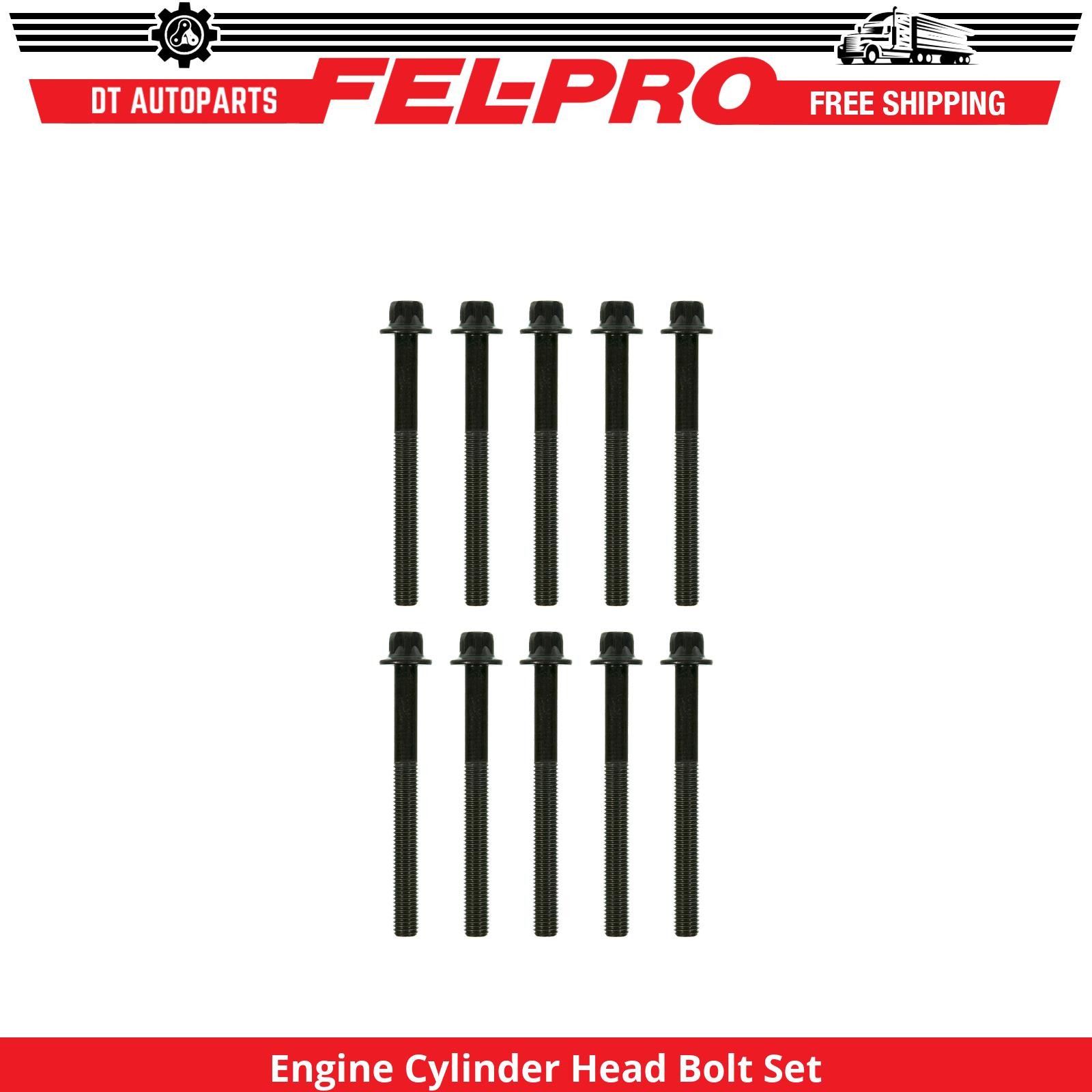 For 2016 Nissan Murano 2.5L L4 Engine Cylinder Head Bolt Set Fel-Pro