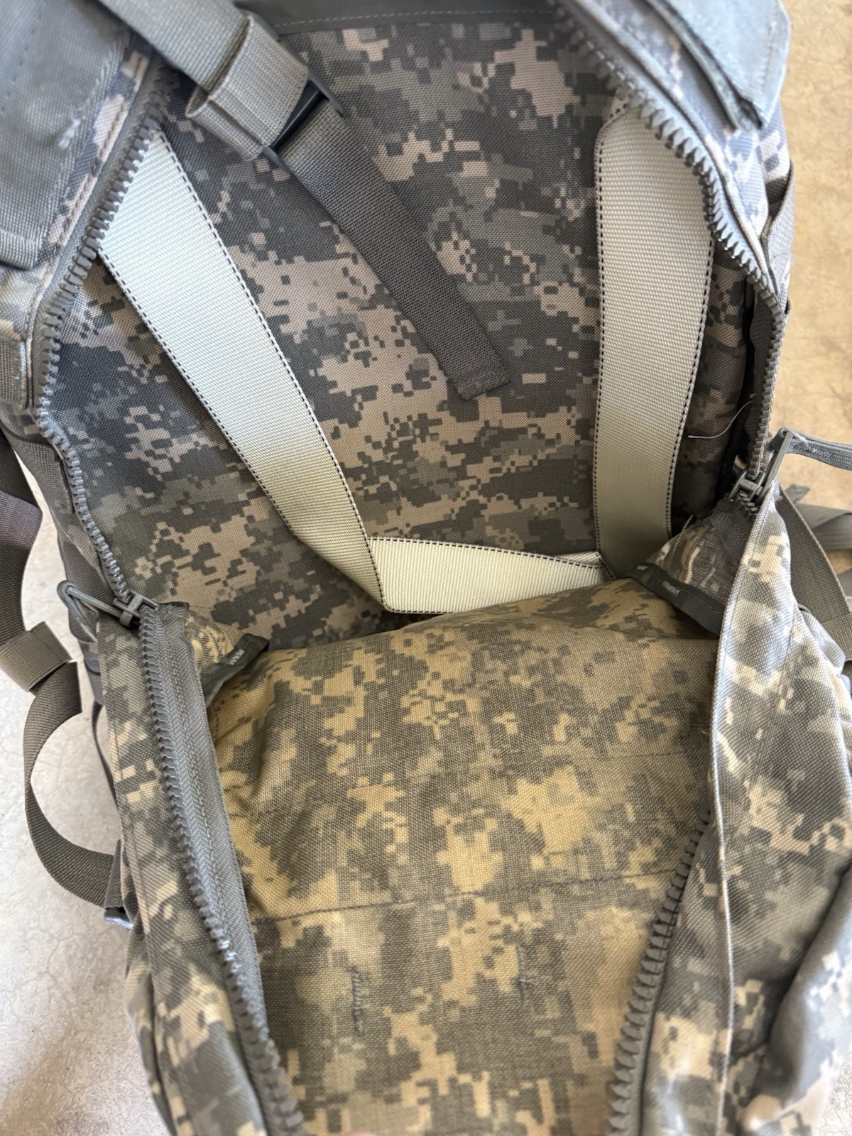 US Military Surplus Digital Camouflage Backpack Militaria Theme
