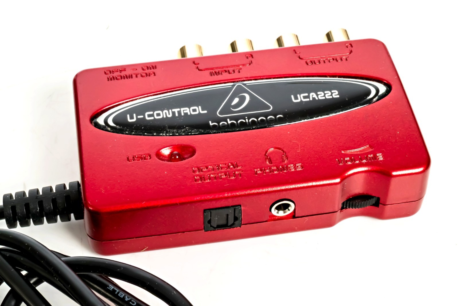 Behringer UCA222 USB Portable Audio Interface - Open Box