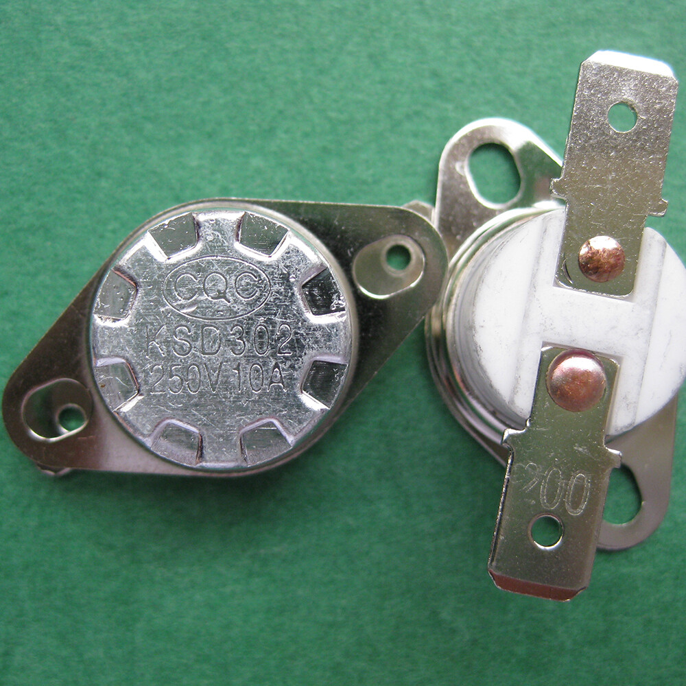 1pc KSD302 KSD301 200°C / 392°F Degree Celsius N.C. Ceramic Temperature Switch