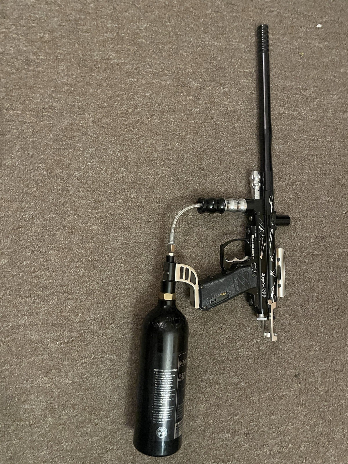 Tippmann 98 Custom And SpyderE99 Fully Functional Battery Included