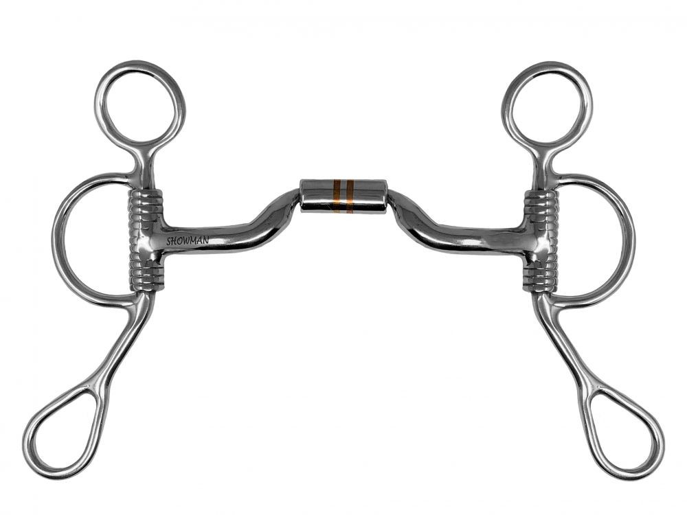 Showman Argentine Low Port Bit w/ Copper Inlay