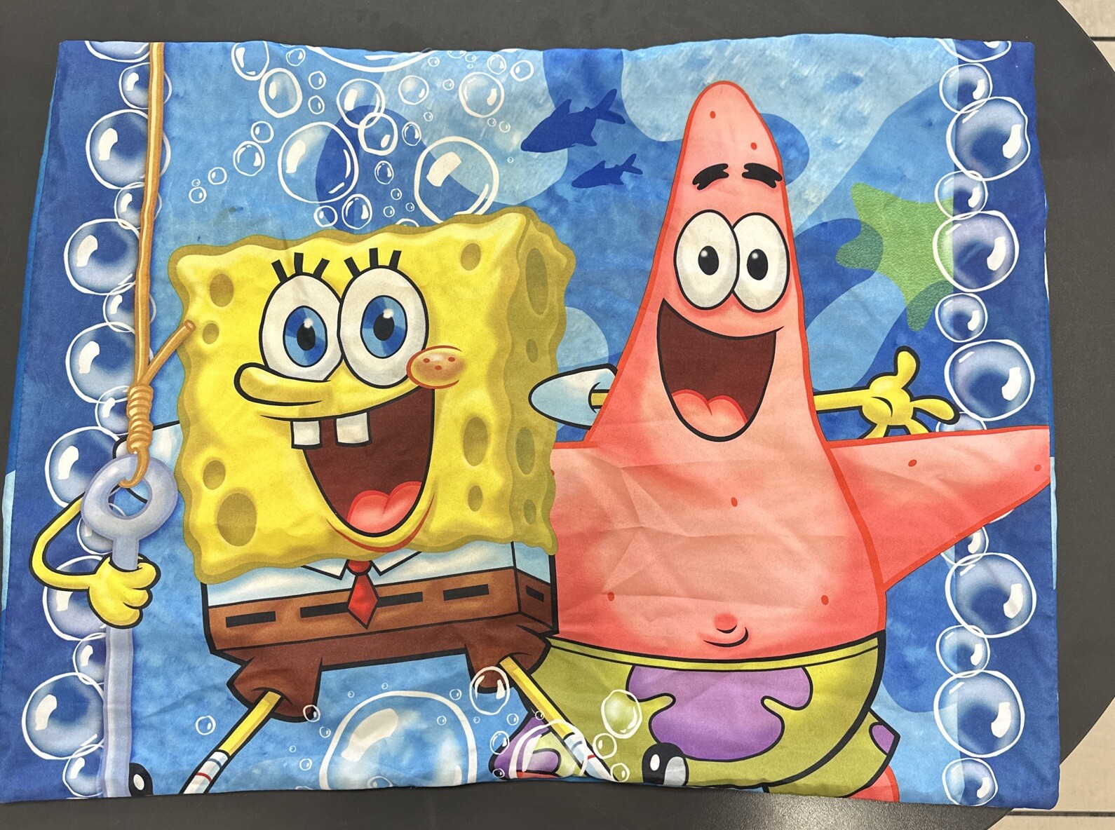 Nickelodeon Spongebob Squarepants Standard Pillowcase 1 Pc Double Sided 2010
