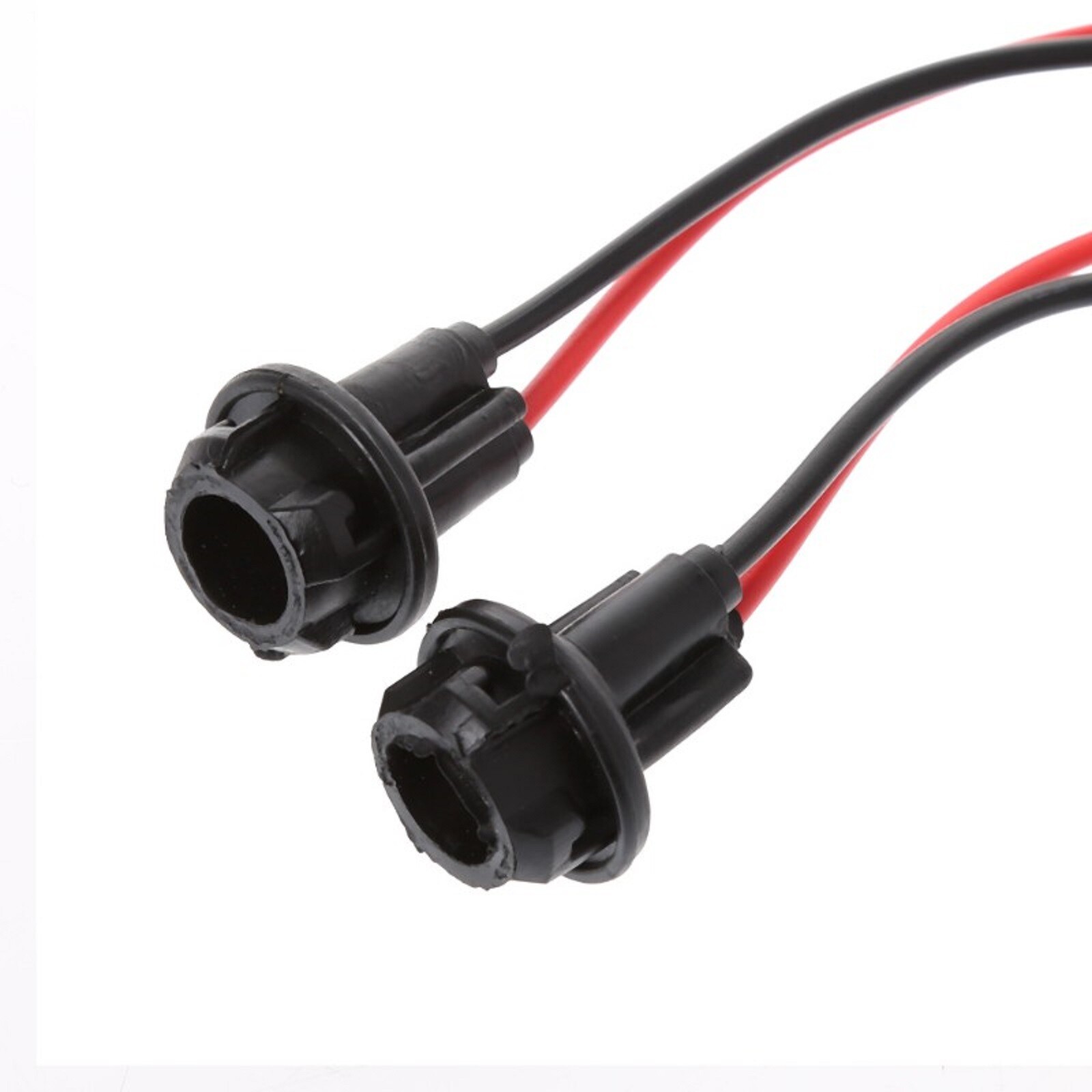 Universal Pigtail Wire Female Socket 194 Harness License Plate Tag Light Bulb M