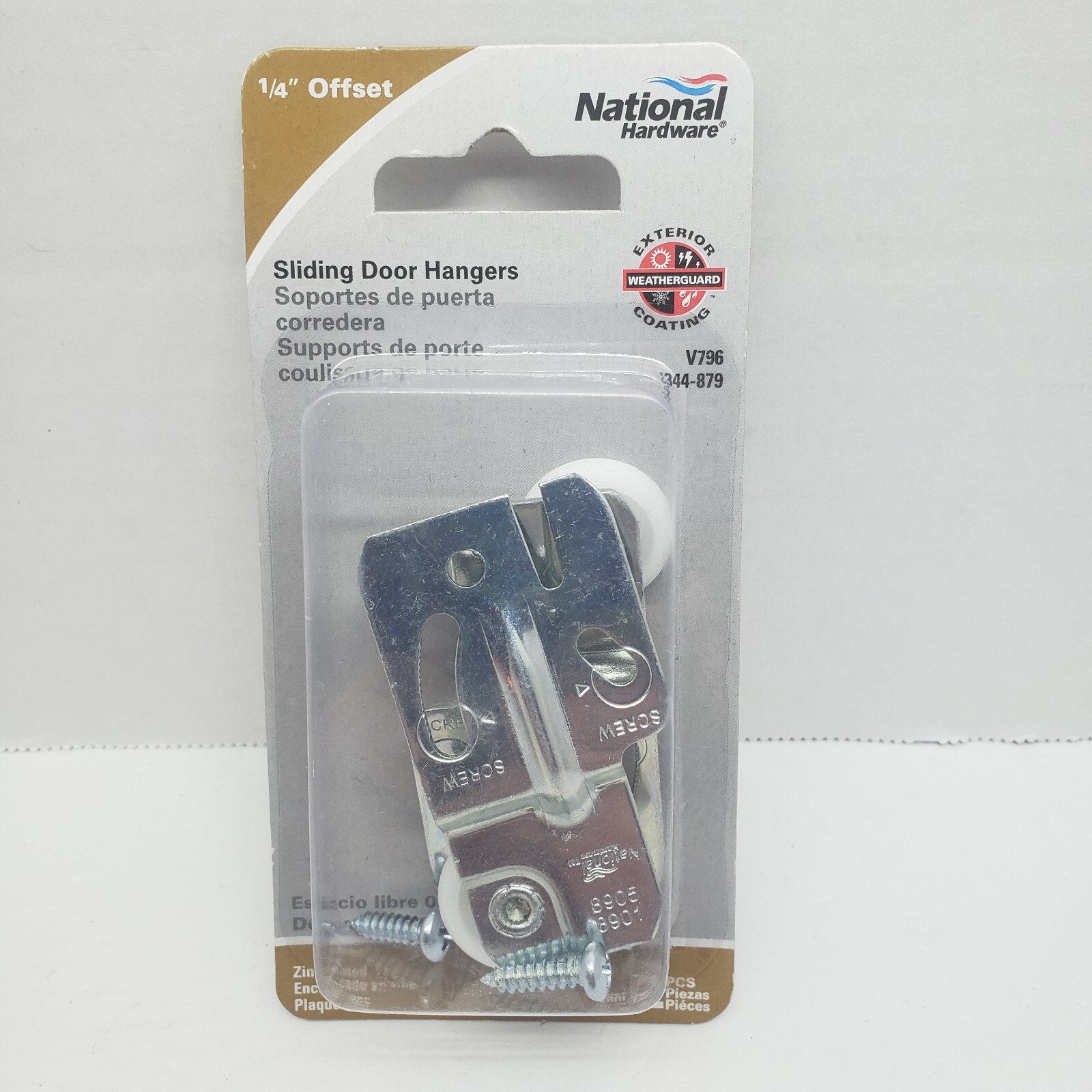 National Hardware Sliding Door Hangers Wheel Rollers  QTY. 2  #V796 N344-879