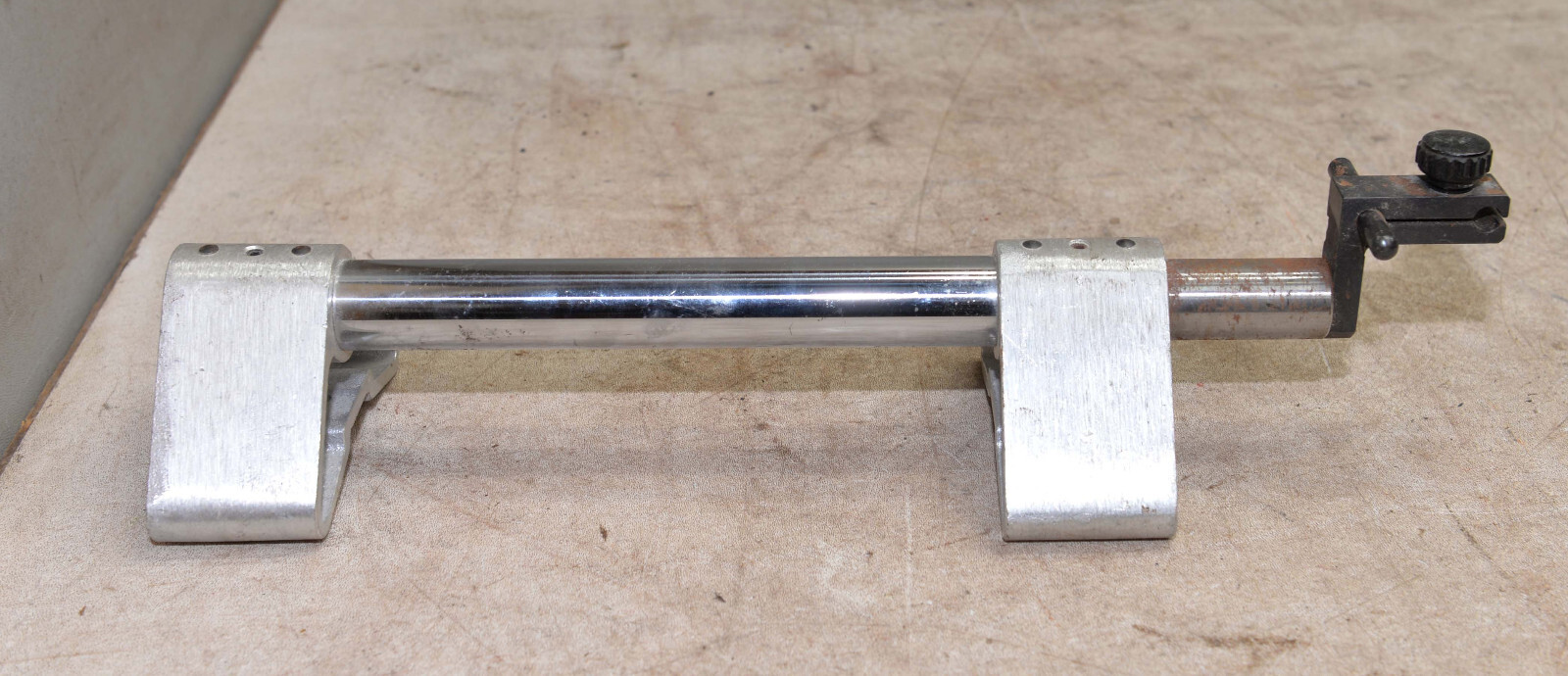 Vintage fly tying precision work holder aluminum base adjustable vise tool