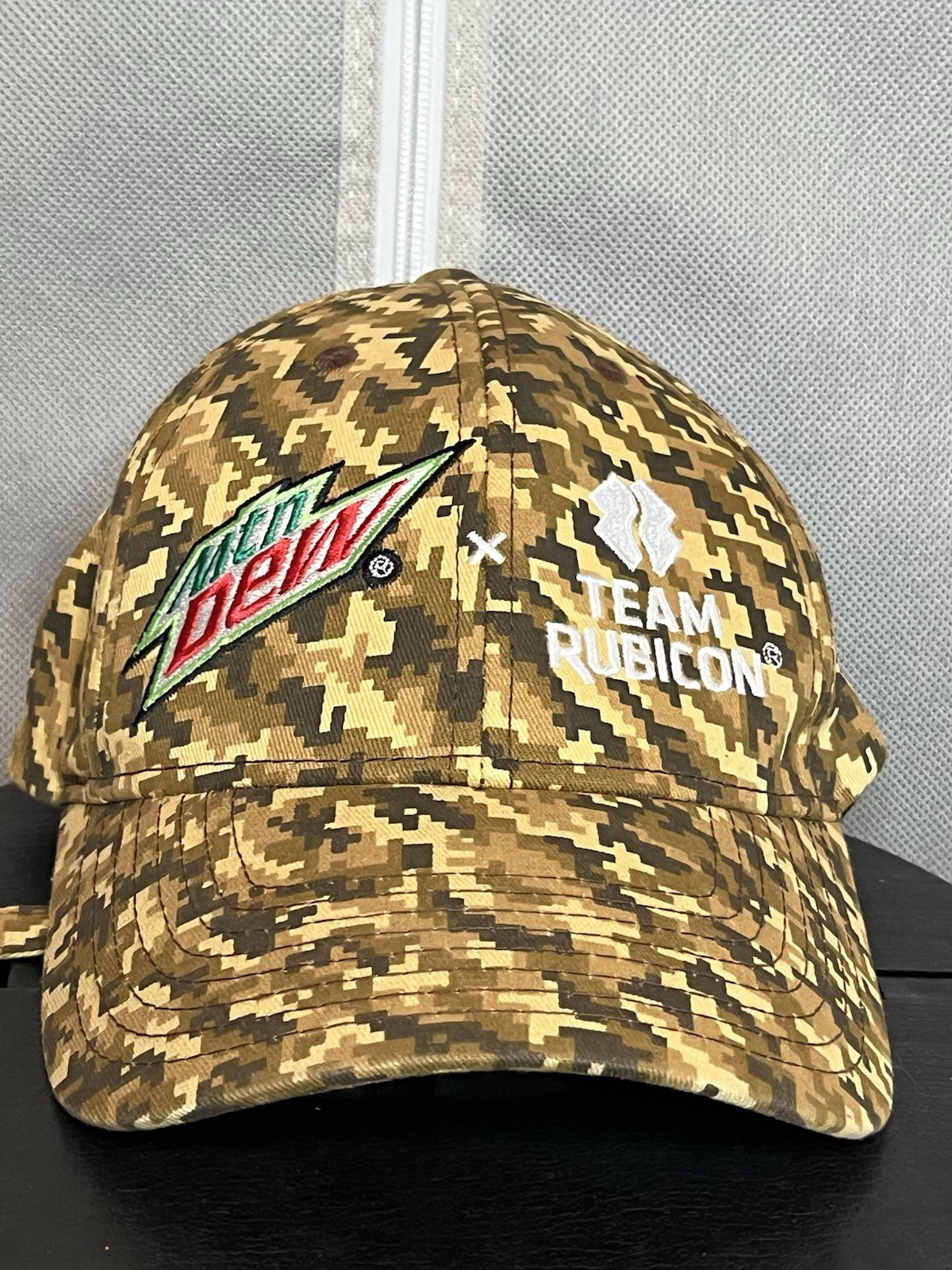 Rare 90s MTN Dew X Team Rubicon Limited Edition Camo Hat