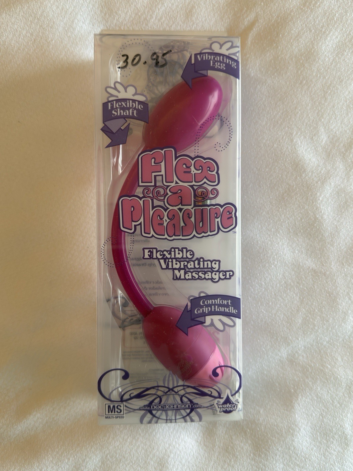 Flex A Pleasure Flexible Vibrating Massager Deep Pink