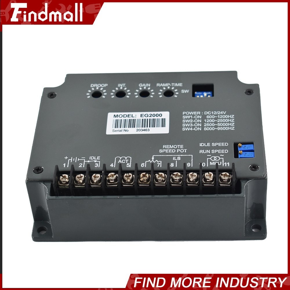 Findmall Engine Speed Controller EG2000 Controller EG2000 Generator Governor