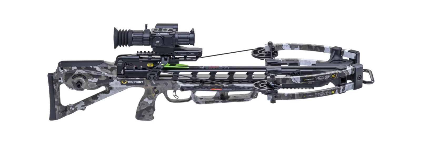 TenPoint Turbo X Vision Crossbow Package ACUslide Vision Rangefinding Scope New
