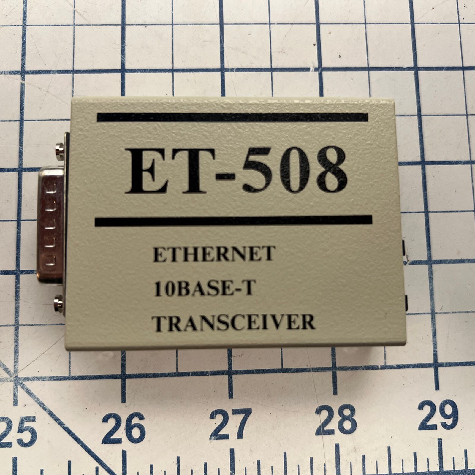 Global Data ET-508 Mini Transceiver Tp1 Ethernet UTP 10BASE-T