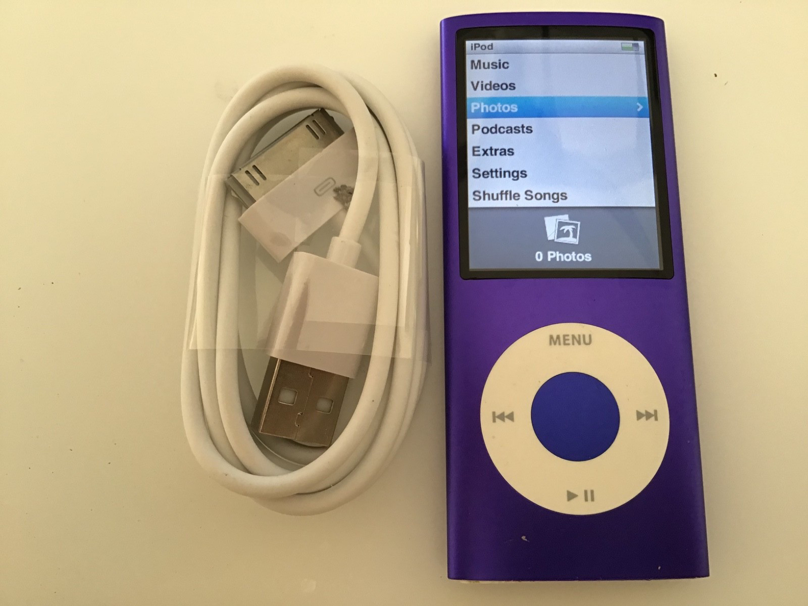 Apple iPod nano 4th Gen Purple (8gb)  New Battery Installed.