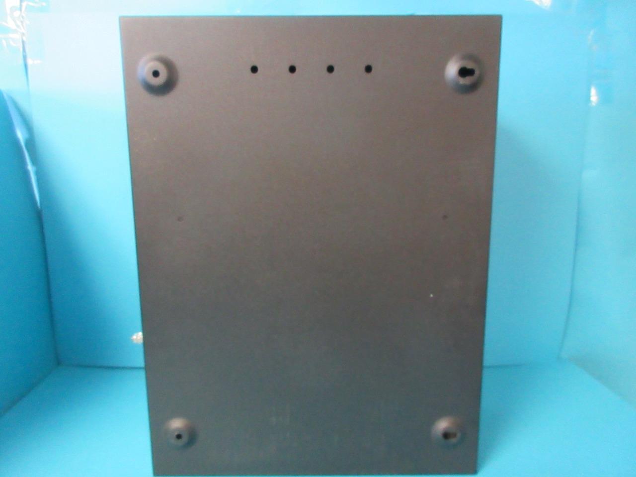 FIS Wall Mount Enclosure Patch & Splice (8) Adapter Plate FFWM048BLK
