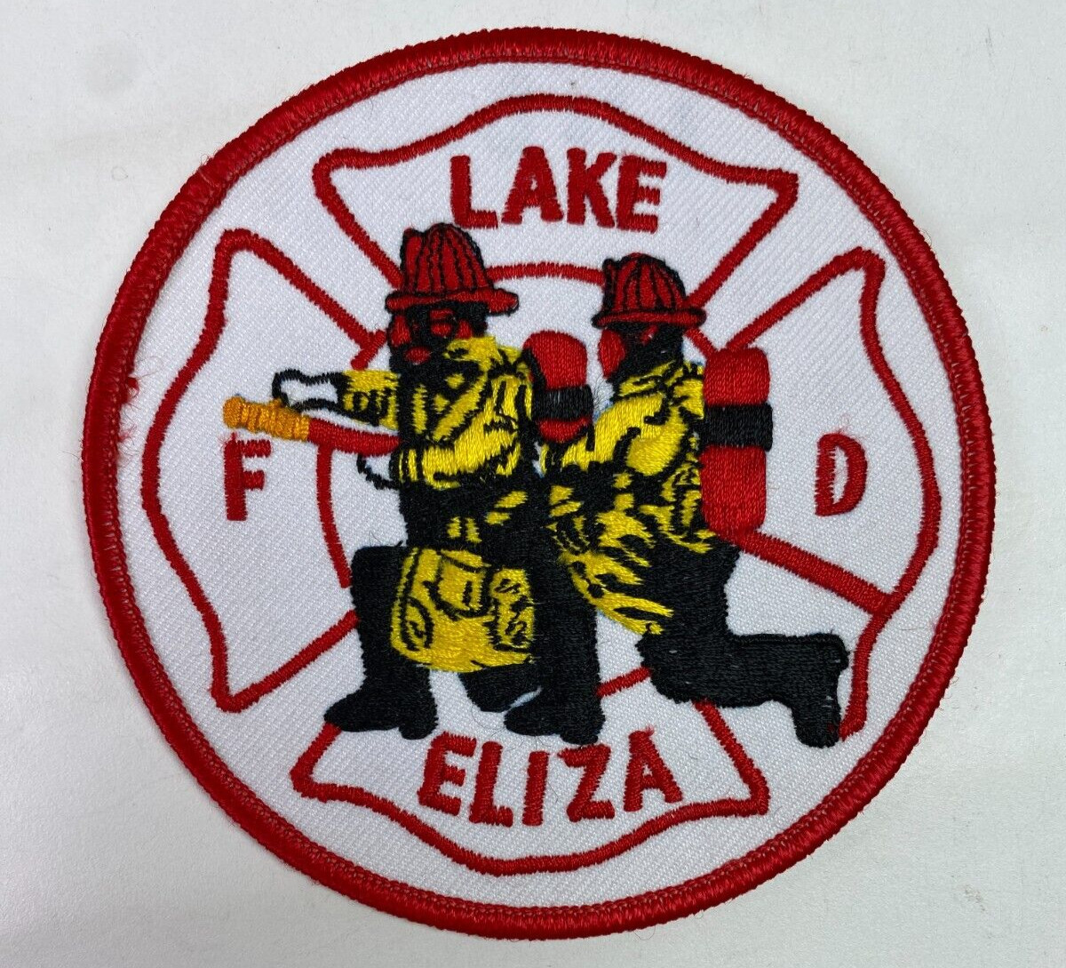 Lake Eliza Fire Indiana IN Patch U3
