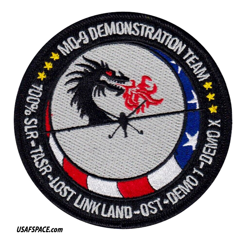 USAF 3 SOS MQ-9 REAPER DEMONSTRATION TEAM-Cannon AFB-ORIGINAL AIR FORCE PATCH