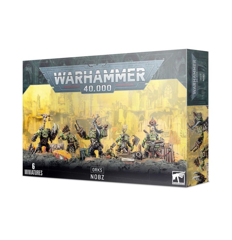 Orks: Nobz -  Warhammer 40K - Brand New, Factory Sealed