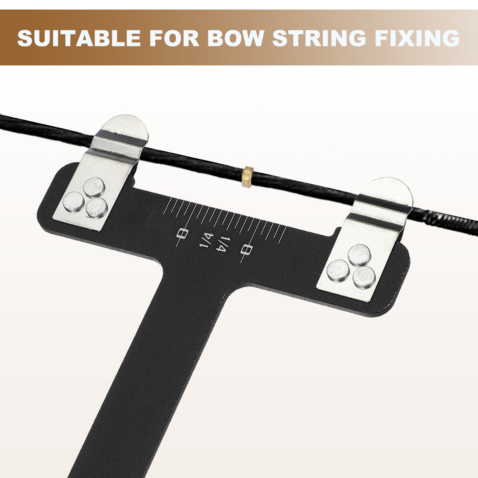20 Pcs 6x3mm Bow String Nocking Points Black