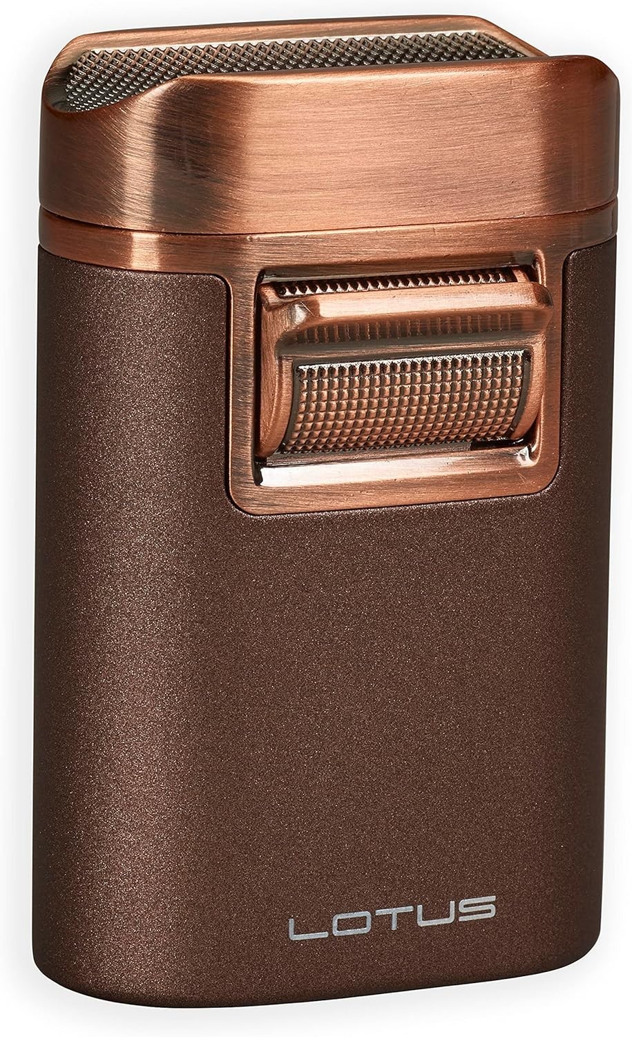 Lotus Brawn Quad Flame Tabletop Torch Lighter Refillable Cigar Butane
