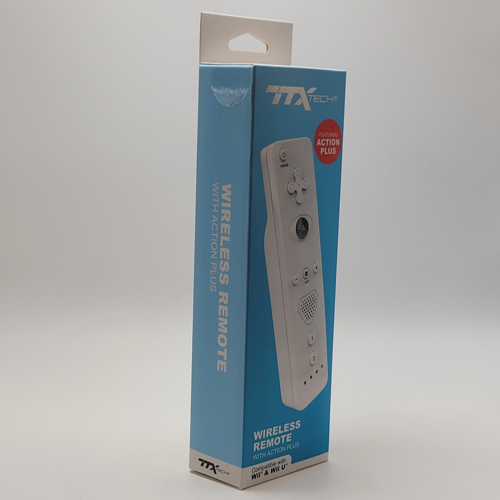 Wii Remote Controller Built-In Action/Motion Plus For Nintendo Wii+Wii U + Strap