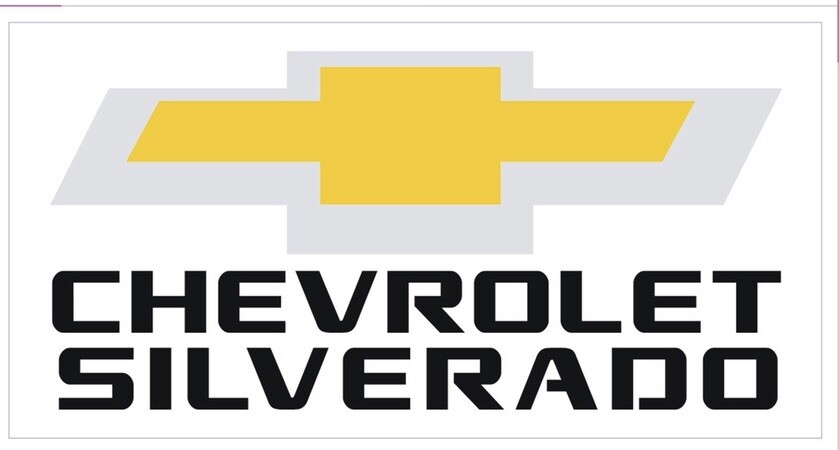 2 CHEVY SILVERADO SEW/IRON ON PATCH THE HEARTBEAT OF AMERICA PICK UP TRUCK