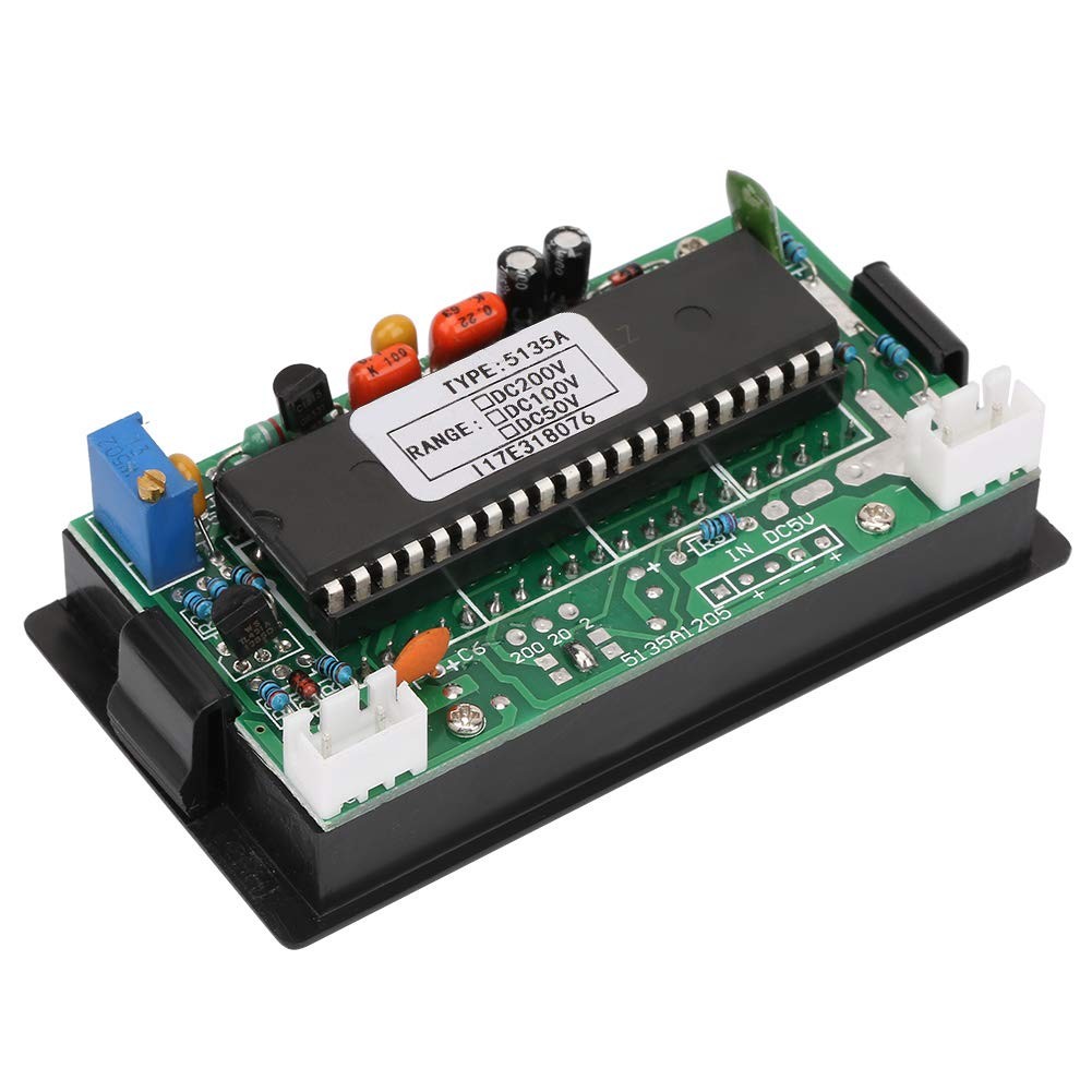 5135A 3 1/2 Digit Red LED Digital Volt Voltmeter DC50V/DC100V/DC200V,