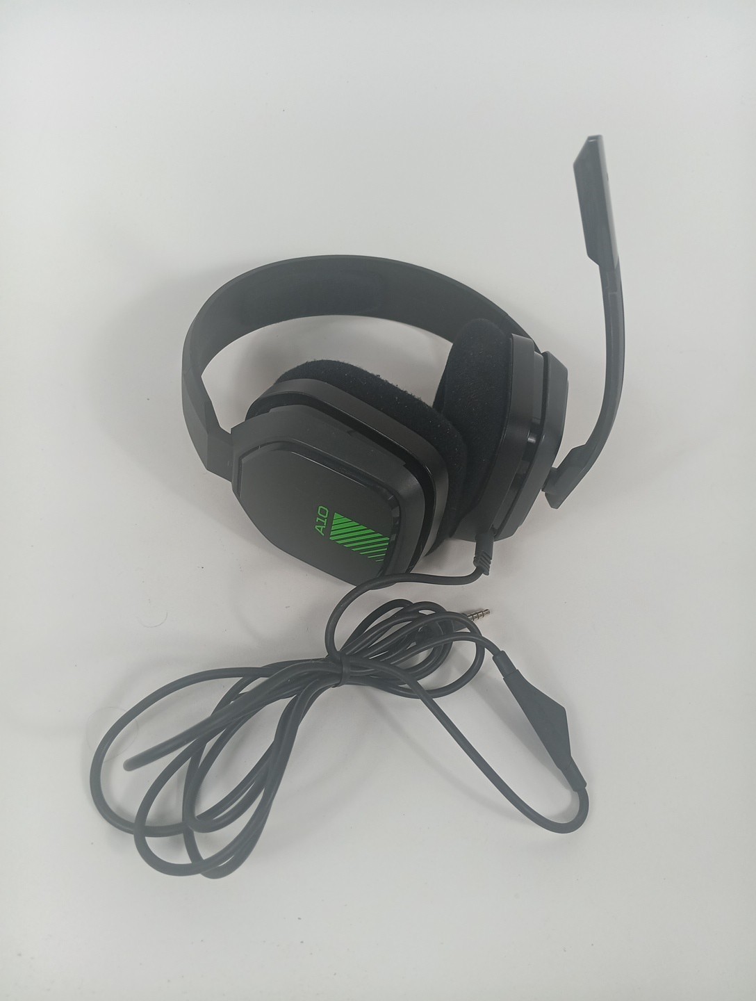 ASTRO Gaming A10 Gaming Headset - Black/Green 3.5MM XBOX ONE PS4
