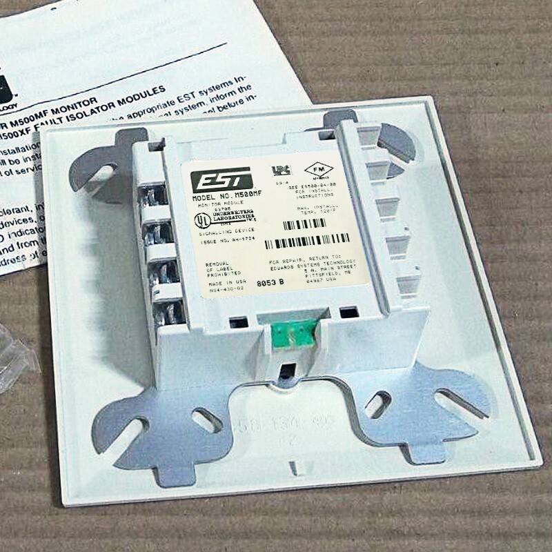 Edwards EST M500MF Monitor Module Fire Alarm Old Version M500MF Fast Shipping