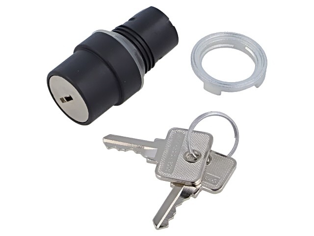 46-290K.1000.7P8 Switch: Rotary switch with key 22mm rod.Pos: 1 Missing EA