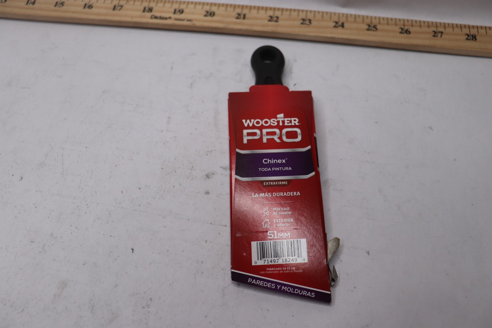 Wooster 2 in. Pro Chinex Short Handle Angle Sash Brush