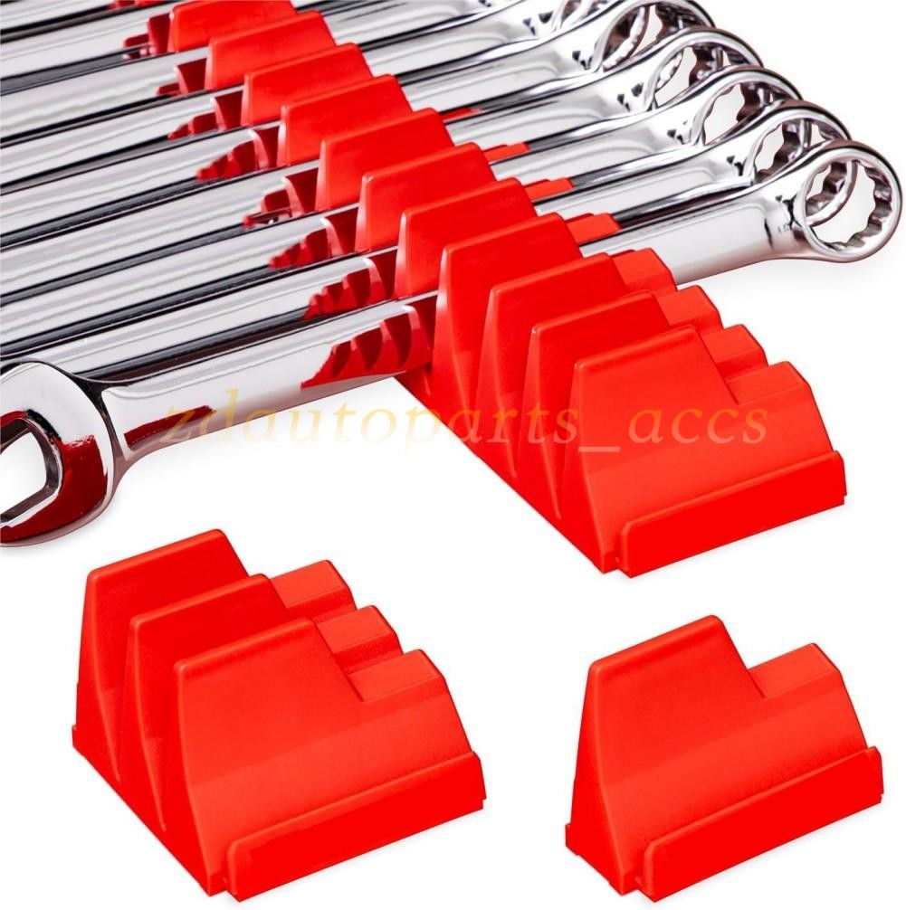 80X Magnetic Modular Wrench Organizer Compact Tool Storage Slots hold Tools SAE