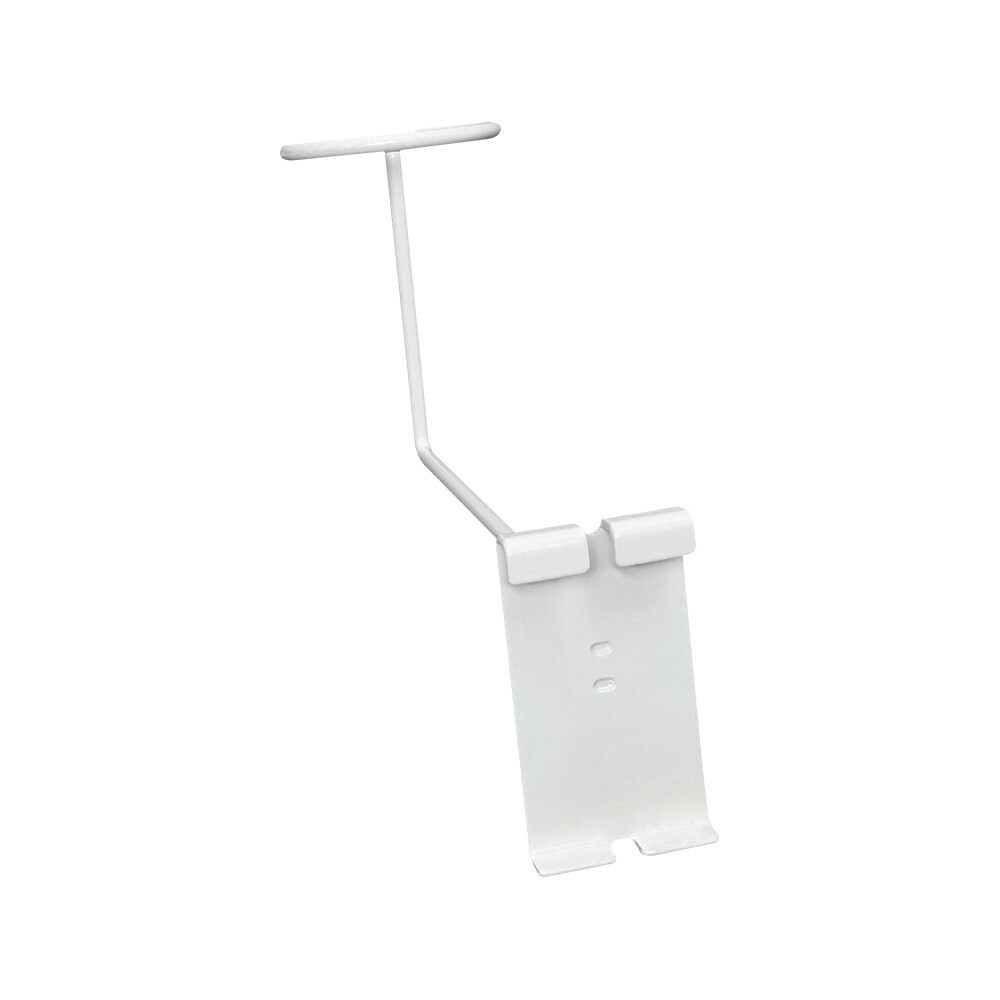4 Pc White Hat Hanger Gridwall Hooks Slat Panels Cap Rack Faceout Retail Display