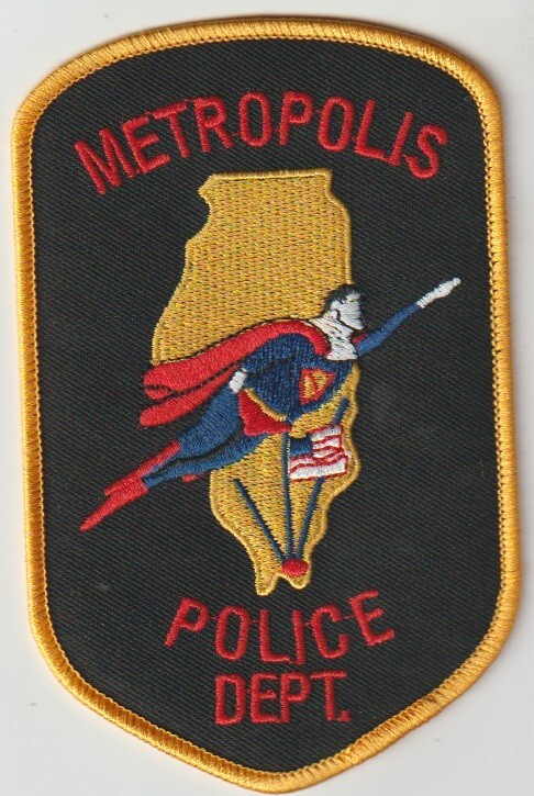 Superman Metropolis IL patch shipped from Australia
