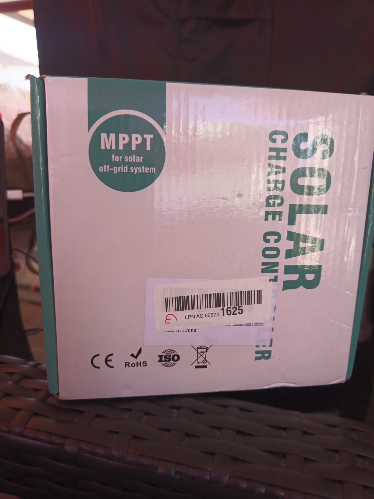 MPPT Solar Charge Controller, 20A 12V 24V Solar Controller
