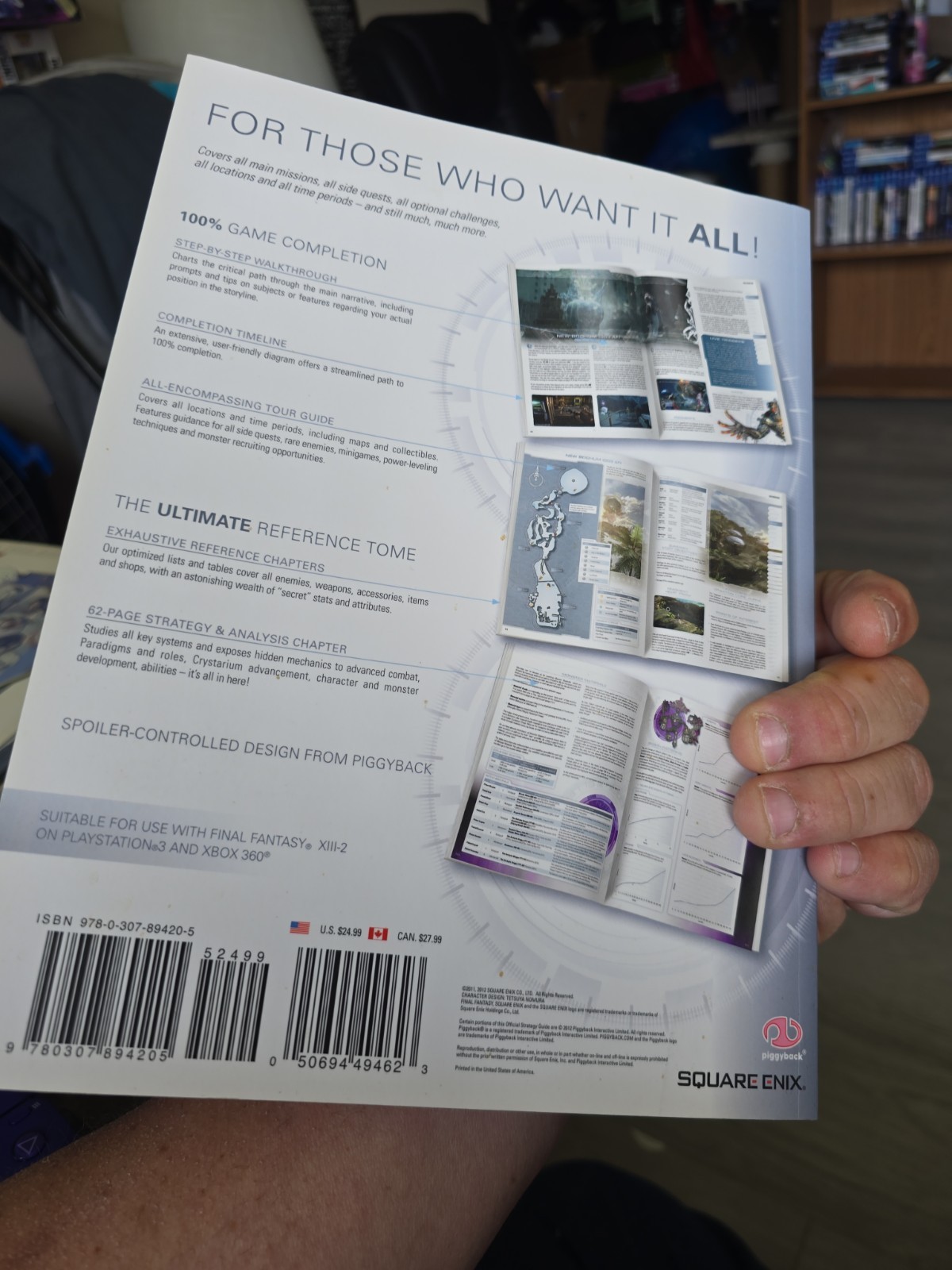 Final Fantasy XIII-2 Complete Official Guide Book |- Used