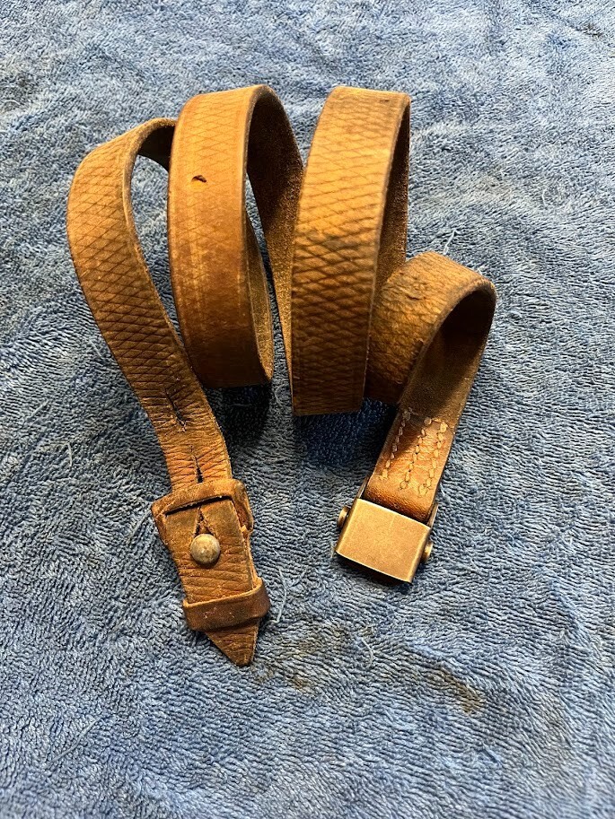 Original WWII German K98 G43 33/40 Mauser Leather War #18N