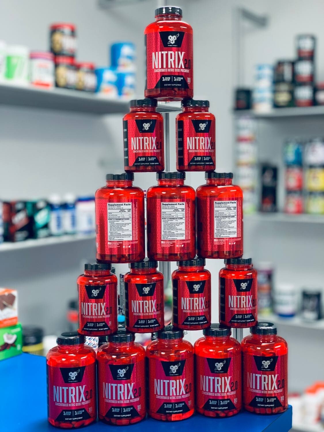 BSN NITRIX 2.0 Nitric Oxide Muscle Pump Blend w/ L-Citrulline and Creatine