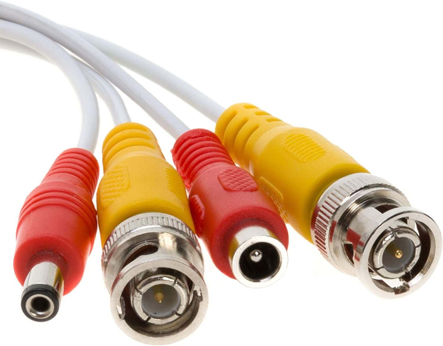 10M BNC Monitoring Cable White for PC Laptop (White)