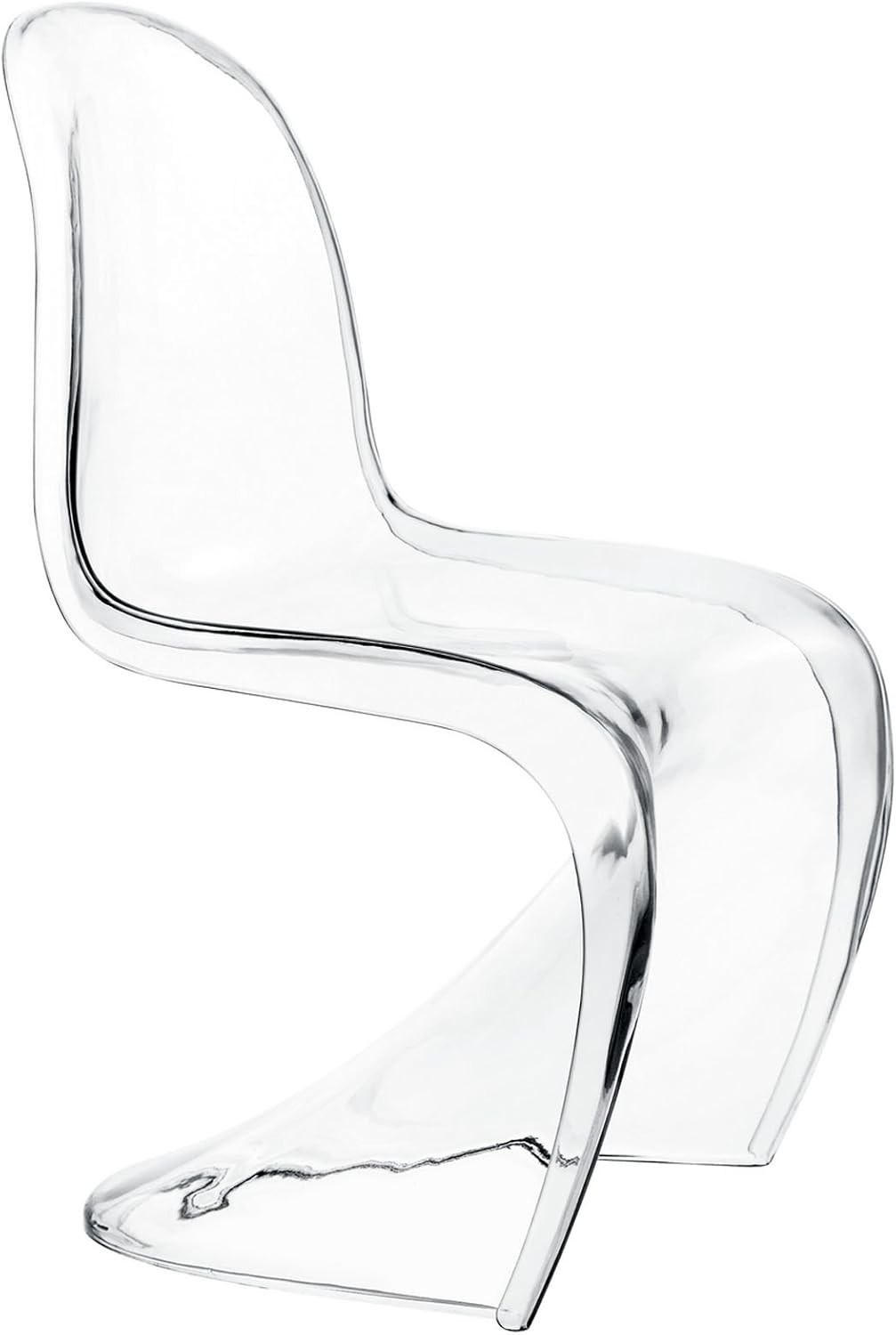 Slither Acrylic Kids Chair in Clear
