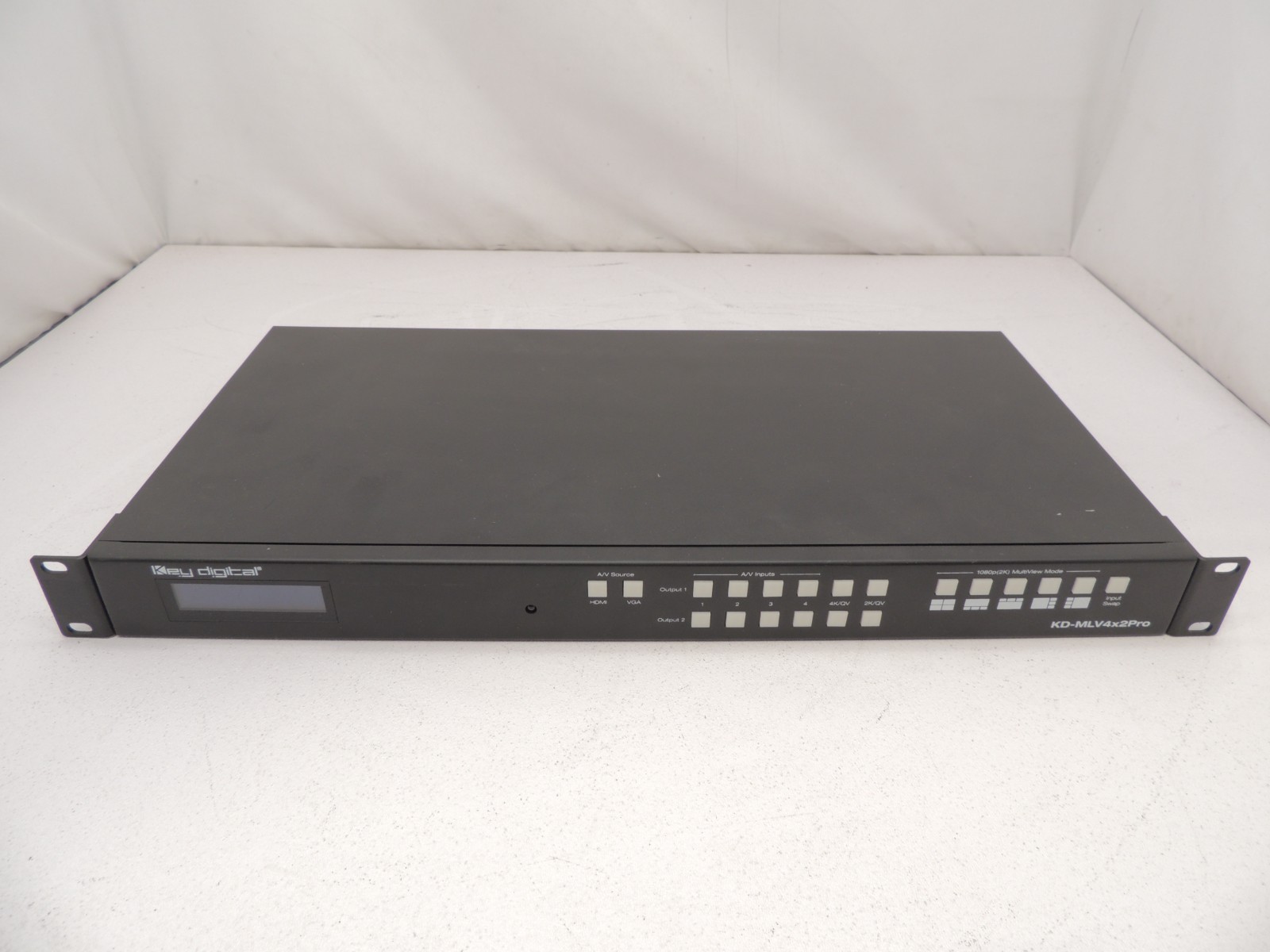 Key Digital KD-MLV4X2Pro 4x2 4 Input 2 Output HDMI Matrix Switcher