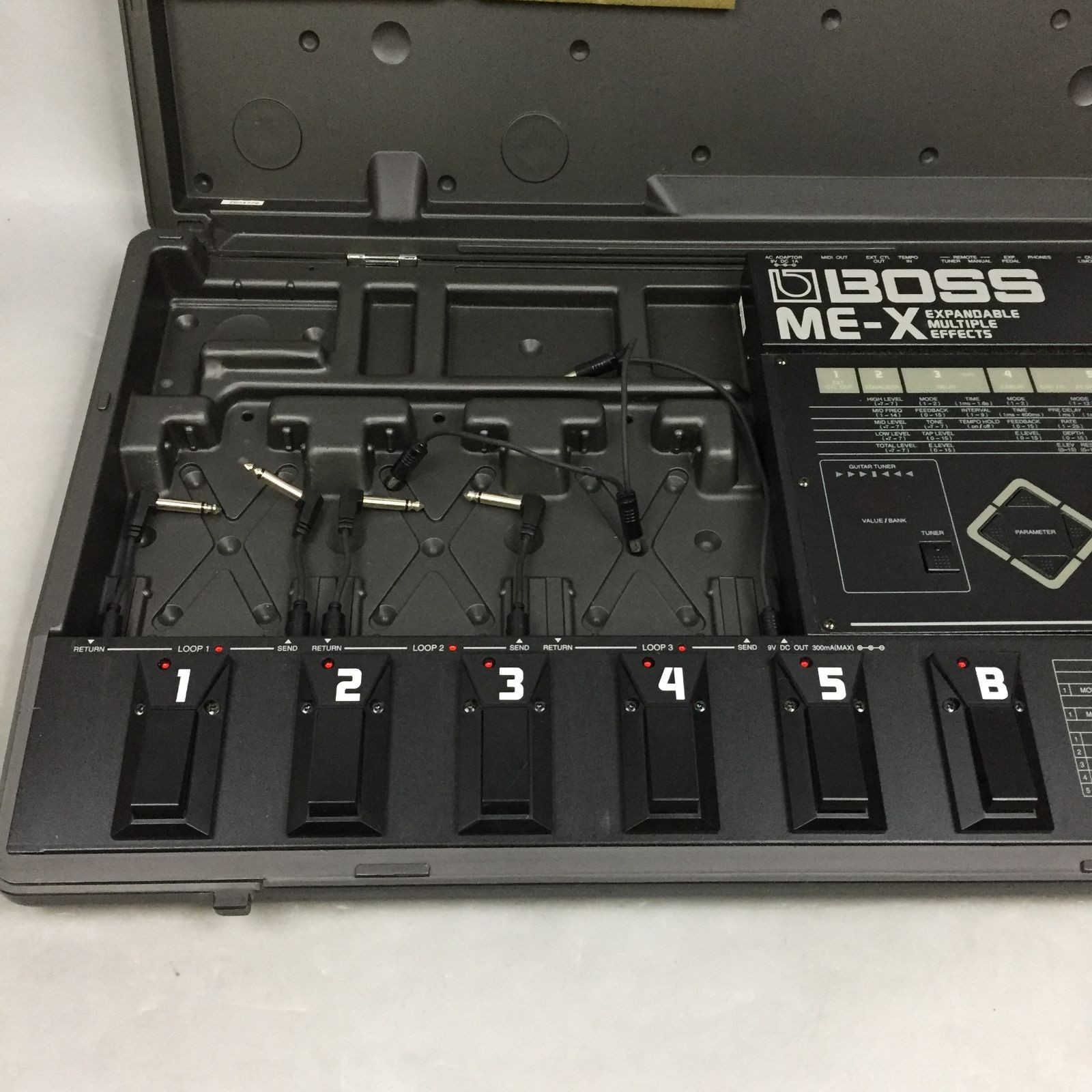BOSS ME-X Expandable Multiple Effects Case Adapter Used