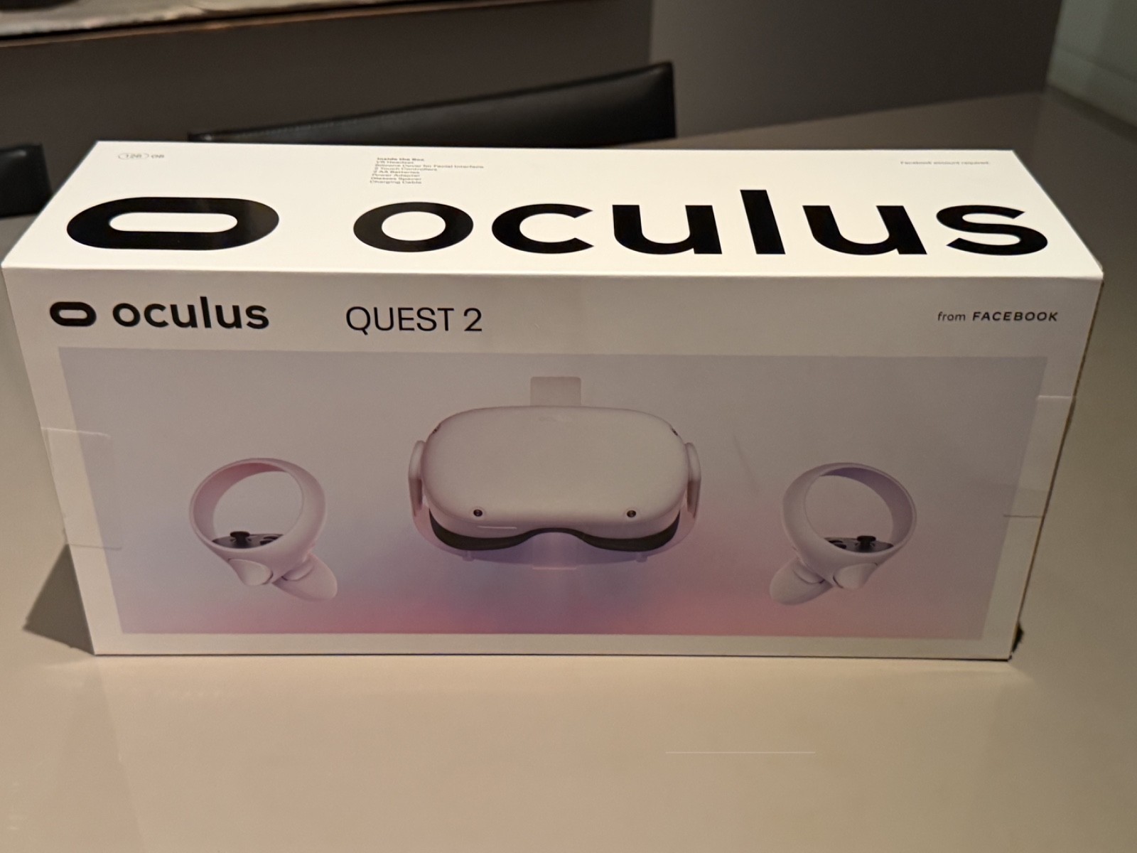 oculus Quest 2 128gb with controllers - brand new, never opened, factory sealed